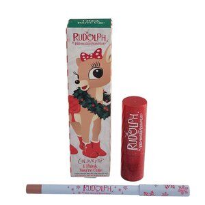 Colourpop x Rudolph Clarice Reindeer Lipstick & Liner Kit "I Think You're Cute".